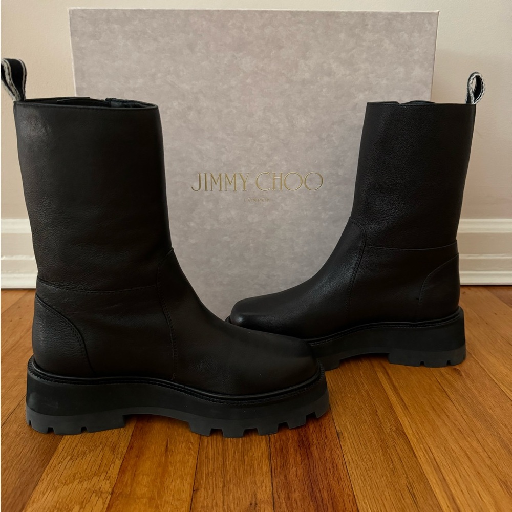 MINT! Jimmy Choo Bayu Flat Boot
